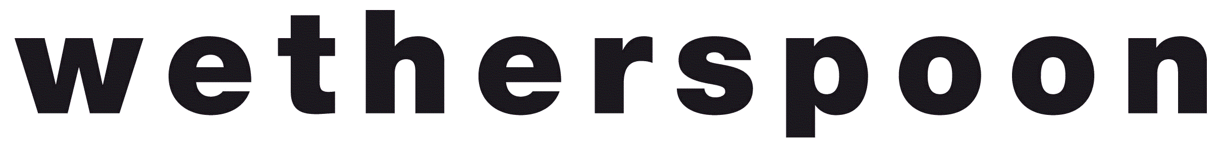 JD Wetherspoon Black Logo JD Wetherspoon Black Logo